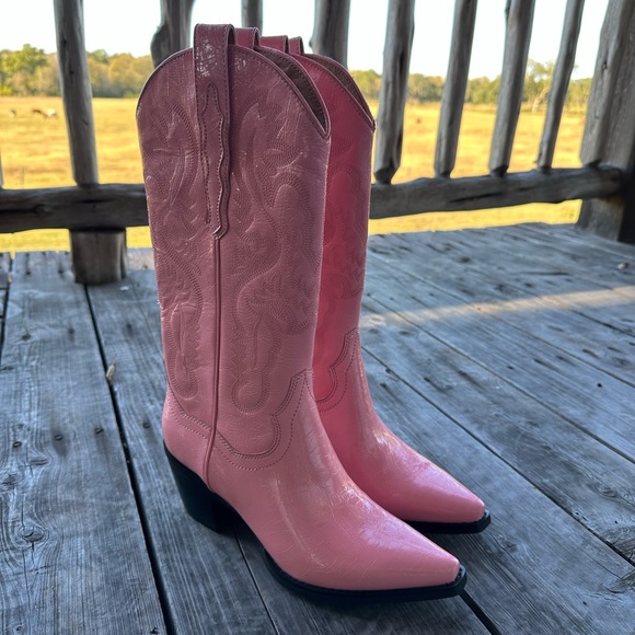 Pink Dagget Western Boots - Picture 8 of 13